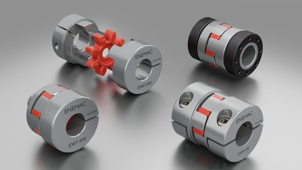 Group picture of elastomer couplings